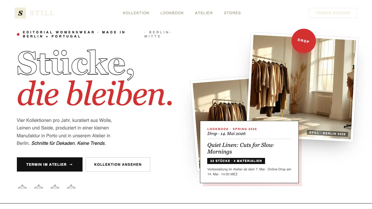 Vorschau der Vorlage Boutique · Magazine Cover (Einzelhandel)