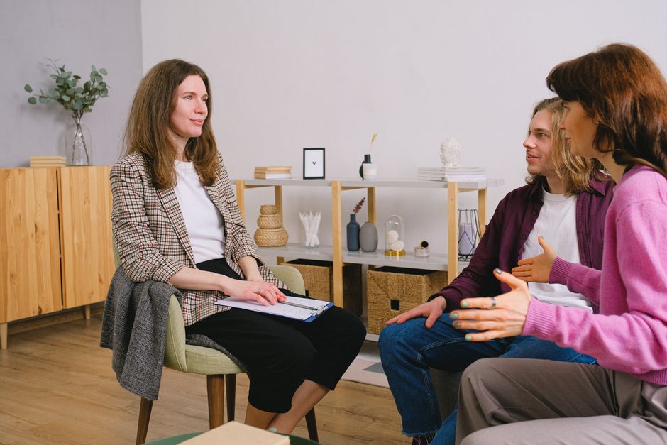 Coaching-Gespräch im Studio Lina